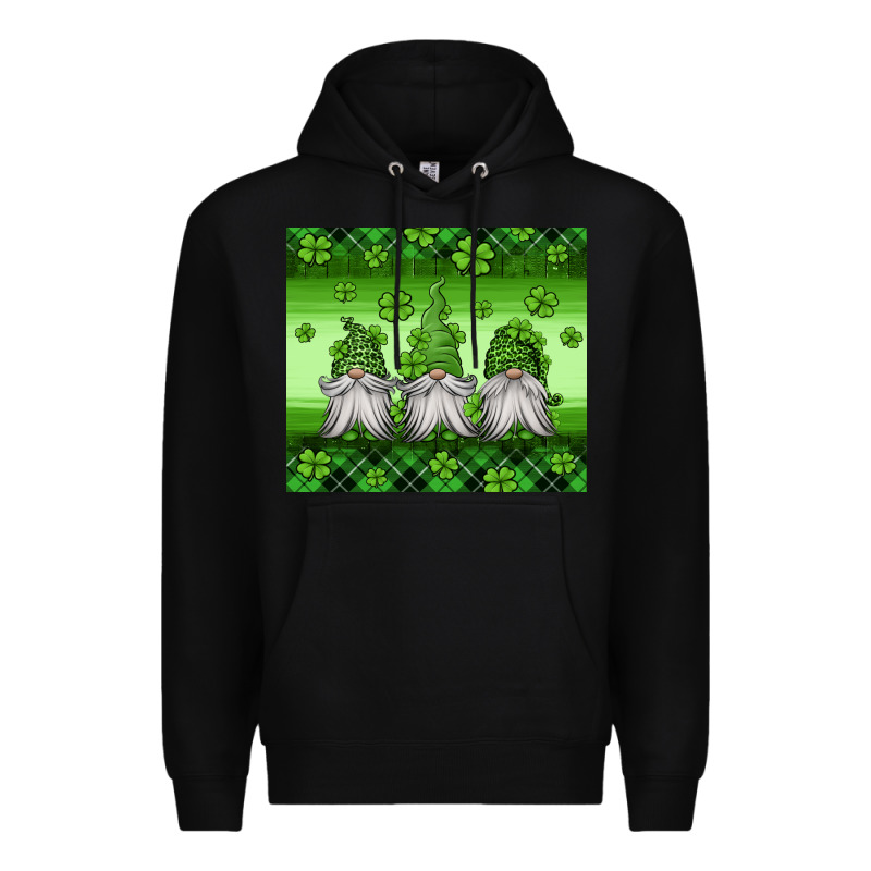 St Patricks Gnomes Premium Hoodie by Jasminsmagicworld | Teevron