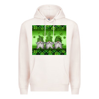 Pale Pink st patricks gnomes Premium Hoodie - Jasminsmagicworld