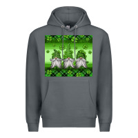 Rock st patricks gnomes Premium Hoodie - Jasminsmagicworld