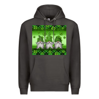 Smoke st patricks gnomes Premium Hoodie - Jasminsmagicworld