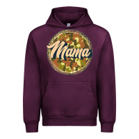 Mauve Wine mama   camouflage Urban Hoodie - JahusDesignShop