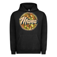 Pigment Black mama   camouflage Urban Hoodie - JahusDesignShop
