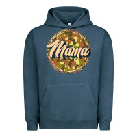Pigment Midnight Navy mama   camouflage Urban Hoodie - JahusDesignShop