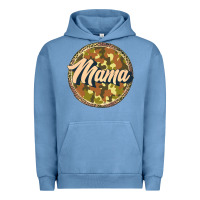 Pigment Pebble Blue mama   camouflage Urban Hoodie - JahusDesignShop