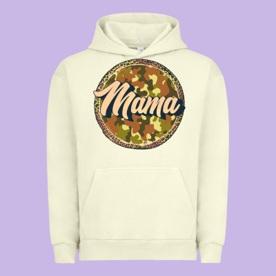 Mama   Camouflage Urban Hoodie Designed By Jahusdesignshop