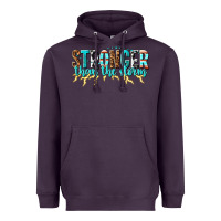 Plum stronger than the storm Heavyweight Hoodie - texasbilliewilder