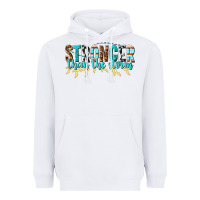 White stronger than the storm Heavyweight Hoodie - texasbilliewilder