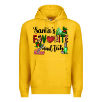 Lemon santa's favorite nail tech Premium Hoodie - AdoDesignShop