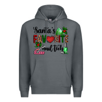 Rock santa's favorite nail tech Premium Hoodie - AdoDesignShop