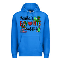 True Royal santa's favorite nail tech Premium Hoodie - AdoDesignShop
