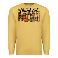 Antique Gold thankful mom Premium Sweatshirt - texasbilliewilder