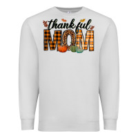 Dove Grey thankful mom Premium Sweatshirt - texasbilliewilder