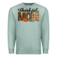 Seafoam thankful mom Premium Sweatshirt - texasbilliewilder