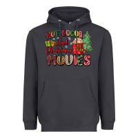 Smoke hot cocoa and christmas movies Heavyweight Hoodie - Zillion Design Studio