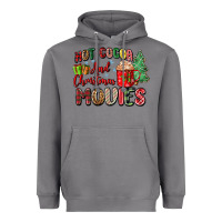 Storm hot cocoa and christmas movies Heavyweight Hoodie - Zillion Design Studio