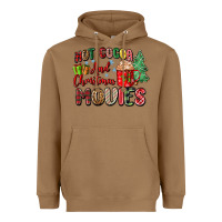 Toasted Coconut hot cocoa and christmas movies Heavyweight Hoodie - Zillion Design Studio