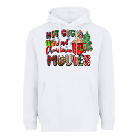 White hot cocoa and christmas movies Heavyweight Hoodie - Zillion Design Studio