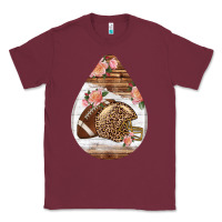 Burgundy american football and western roses teardrop Classic Tee - BundleAndBundleShop