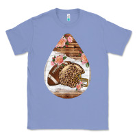 Colony Blue american football and western roses teardrop Classic Tee - BundleAndBundleShop