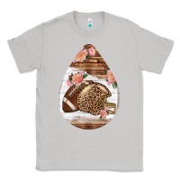 Moon Dust american football and western roses teardrop Classic Tee - BundleAndBundleShop