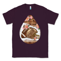 Plum american football and western roses teardrop Classic Tee - BundleAndBundleShop