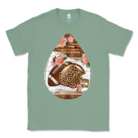 Sage american football and western roses teardrop Classic Tee - BundleAndBundleShop