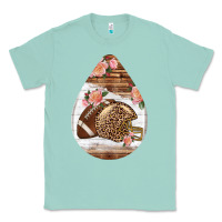 Seafoam american football and western roses teardrop Classic Tee - BundleAndBundleShop