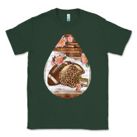 Sports Green american football and western roses teardrop Classic Tee - BundleAndBundleShop