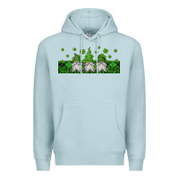 Blue Mist st patricks gnomes Premium Hoodie - Jasminsmagicworld
