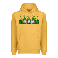 Mustard st patricks gnomes Premium Hoodie - Jasminsmagicworld
