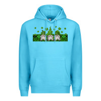 Ocean Blue st patricks gnomes Premium Hoodie - Jasminsmagicworld