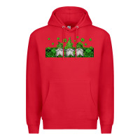 Red st patricks gnomes Premium Hoodie - Jasminsmagicworld