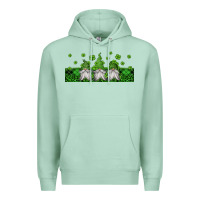 Seafoam st patricks gnomes Premium Hoodie - Jasminsmagicworld