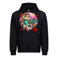 Black cupid with arrows and stars Urban Hoodie - AdoDesignShop