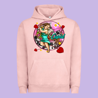 Cupid With Arrows And Stars Urban Hoodie Designed By Adodesignshop