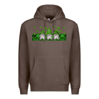 Coffee st patricks gnomes Premium Hoodie - Jasminsmagicworld