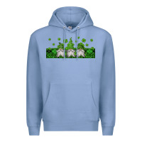 Colony Blue st patricks gnomes Premium Hoodie - Jasminsmagicworld