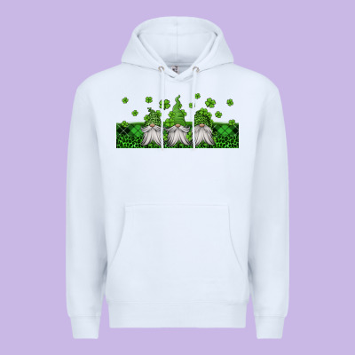 St Patricks Gnomes Premium Hoodie Designed By Jasminsmagicworld