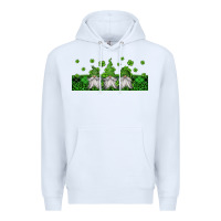 White st patricks gnomes Premium Hoodie - Jasminsmagicworld