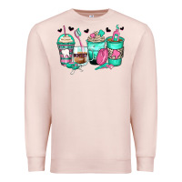 Pale Pink dentist coffee cups Premium Sweatshirt - Zillion Design Studio
