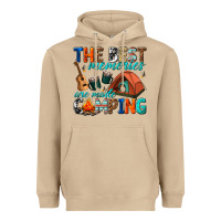 Mushroom the best memories are made camping Heavyweight Hoodie - texasbilliewilder