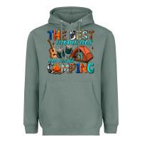 Sage the best memories are made camping Heavyweight Hoodie - texasbilliewilder