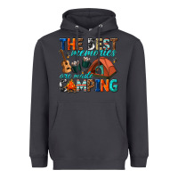 Smoke the best memories are made camping Heavyweight Hoodie - texasbilliewilder