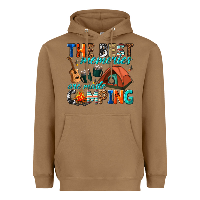 The Best Memories Are Made Camping Heavyweight Hoodie by texasbilliewilder | Teevron