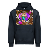 Navy cupid and heart Urban Hoodie - AdoDesignShop