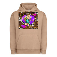 Pigment Burro cupid and heart Urban Hoodie - AdoDesignShop