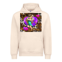 Sandshell cupid and heart Urban Hoodie - AdoDesignShop