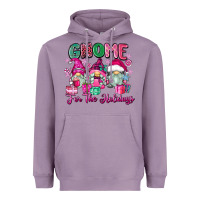 Lavender gnome for the holidays Heavyweight Hoodie - Zillion Design Studio