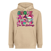 Mushroom gnome for the holidays Heavyweight Hoodie - Zillion Design Studio