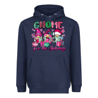 Navy gnome for the holidays Heavyweight Hoodie - Zillion Design Studio